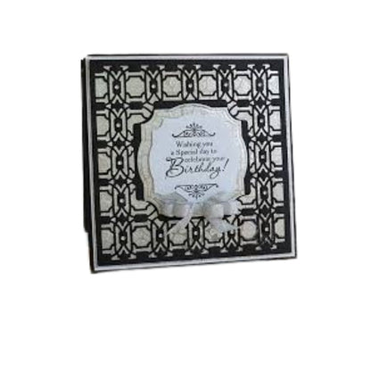 Deco Lux Card Creator Die / Suaje de Marco Decorativo Dados de Corte / Suajes / Troqueles Spellbinders