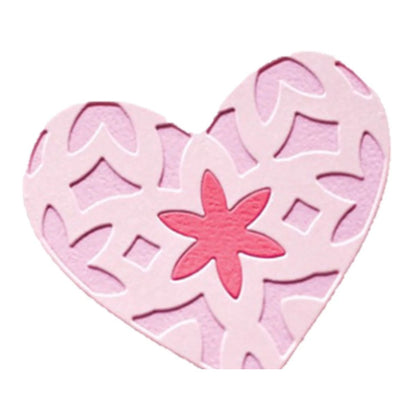 Suaje de Corazón en Capas Dados de Corte / Suajes / Troqueles Hobbees