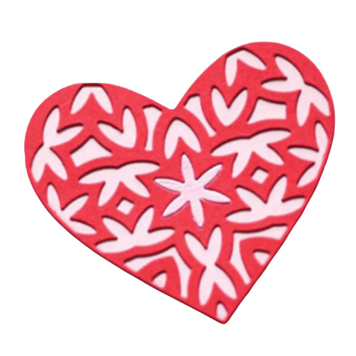 Suaje de Corazón en Capas Dados de Corte / Suajes / Troqueles Hobbees