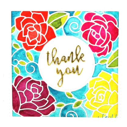 Suaje de Marco de Rosas Dados de Corte / Suajes / Troqueles Hobbees