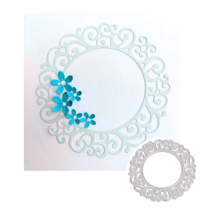 Suaje de Marco Redondo de Encaje Dados de Corte / Suajes / Troqueles Hobbees