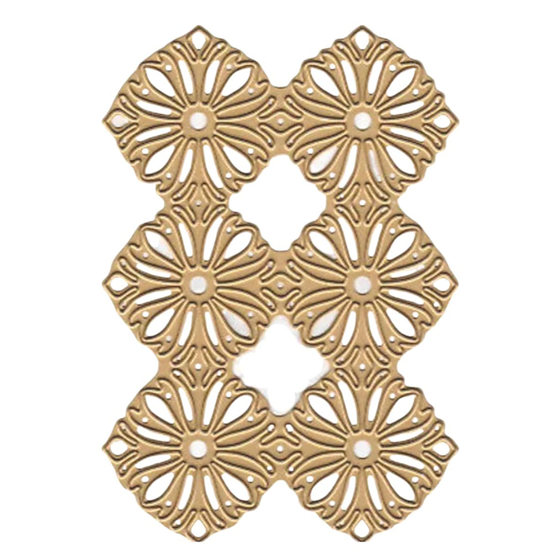 Suaje de Corte Para Hacer Fondo de Capa De Flores / Flower Layer Dados de Corte / Suajes / Troqueles Cuttlebug