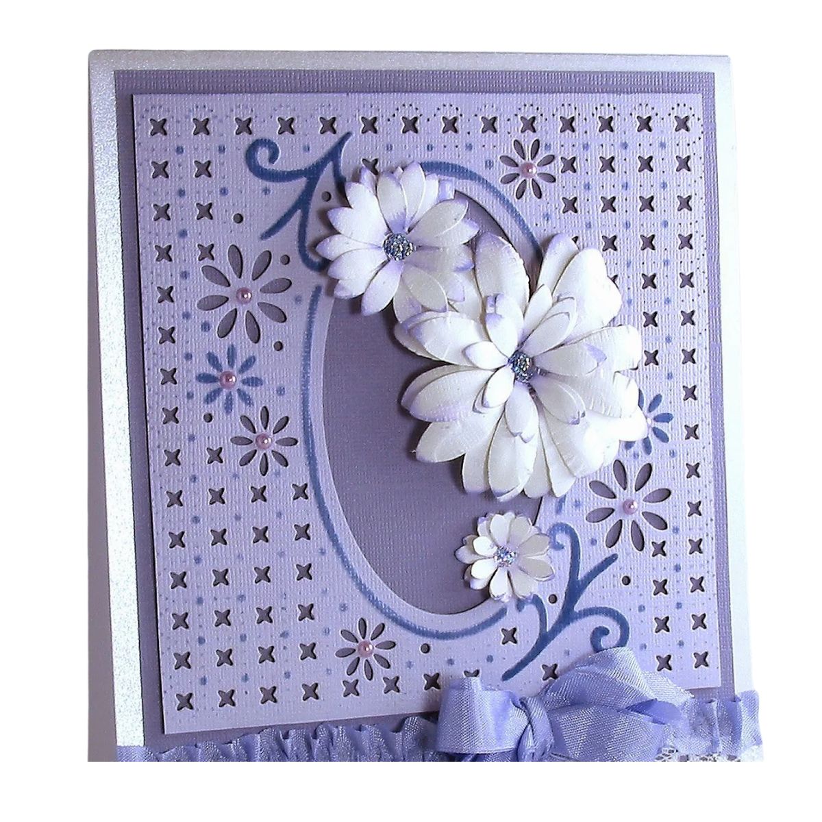 Suaje de Corte para Hacer Fondos Grandes de Flor / Precious Dados de Corte / Suajes / Troqueles Crafter&