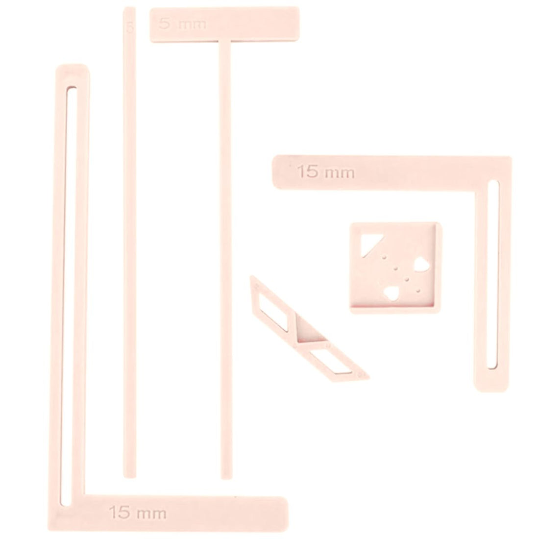 Reglas para Encuadernación Color Rosa Pálido Encuadernacion Hobbees