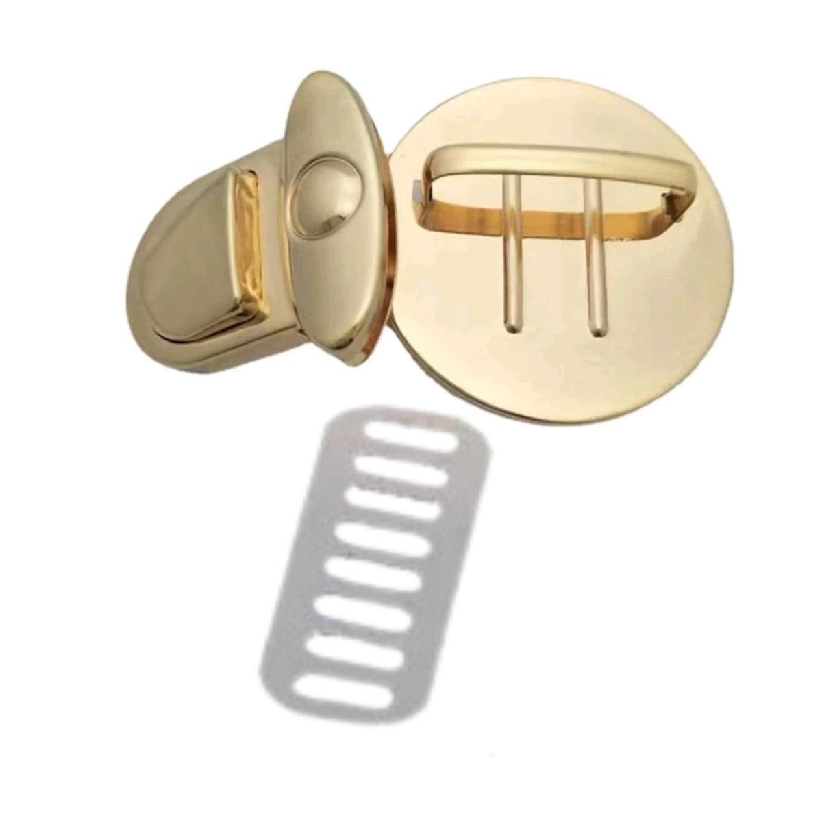 Hebilla Dorada para Cierre de Álbum Encuadernacion Hobbees