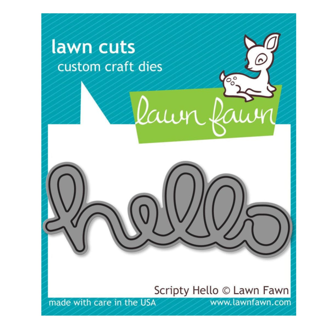 Hello Die / Suaje Hello Dados de Corte / Suajes / Troqueles Lawn Fawn