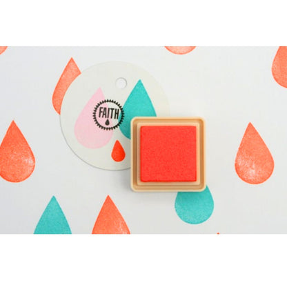 VersaCraft Mini Ink Pad Tangerine / Mini Cojín de Tinta Mandarina Tintas TSUKINEKO