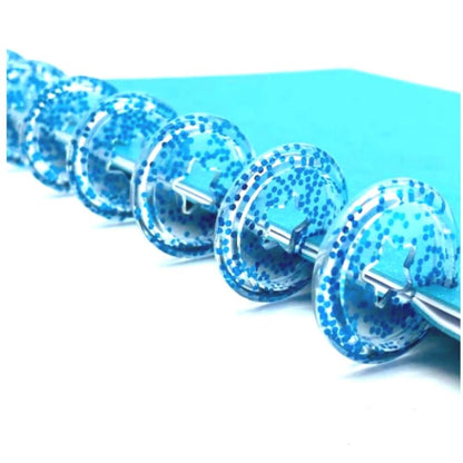 Mini Discos Azules Agendas Planificadoras Discos para Planners Hobbees