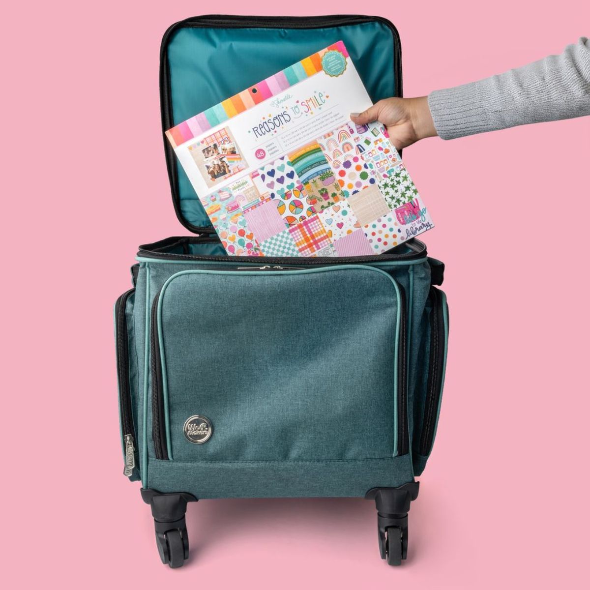 Storage Bundle / Paquete para Crop o Viaje Color Menta Almacenamiento y Organización We R Makers
