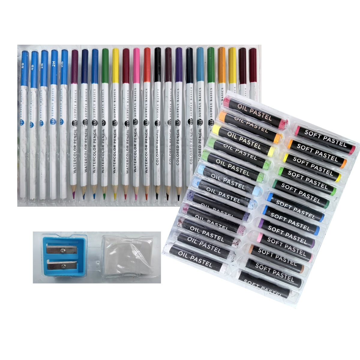 Studio Art Set para Dibujo 50 pz. Dibujo American Crafts
