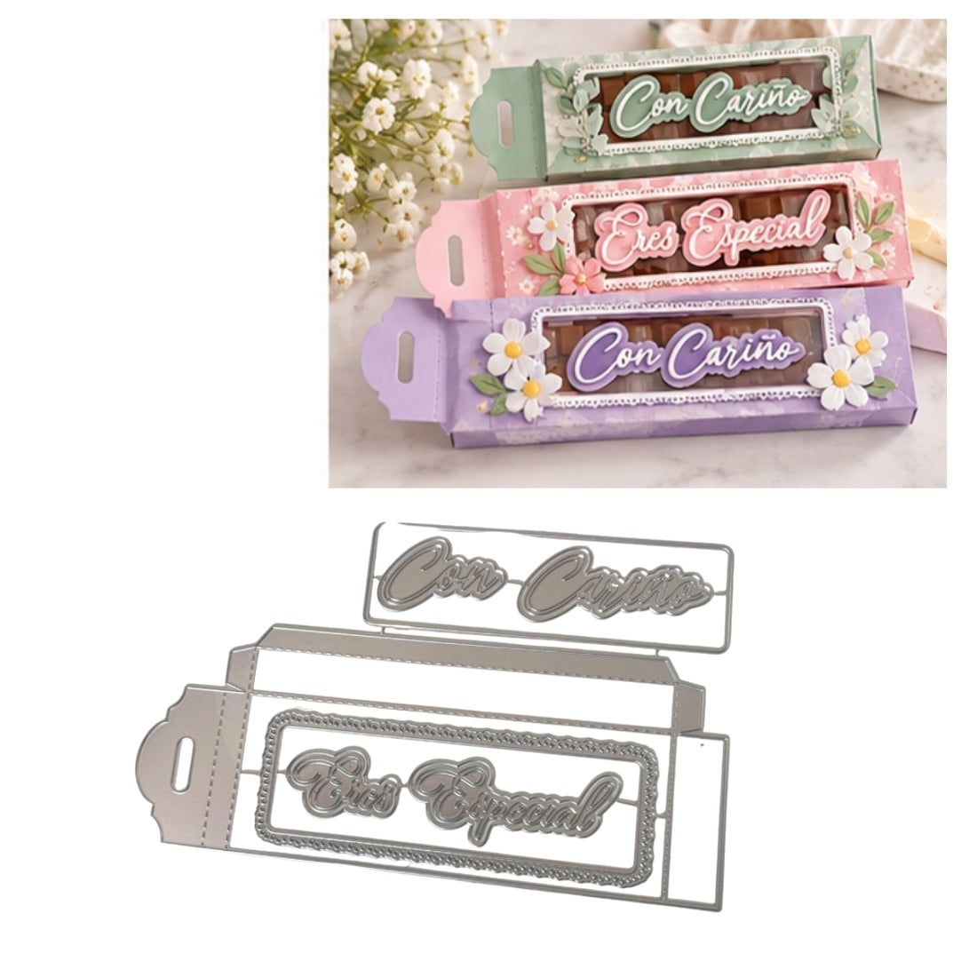 Suaje de Cajitas para Chocolate