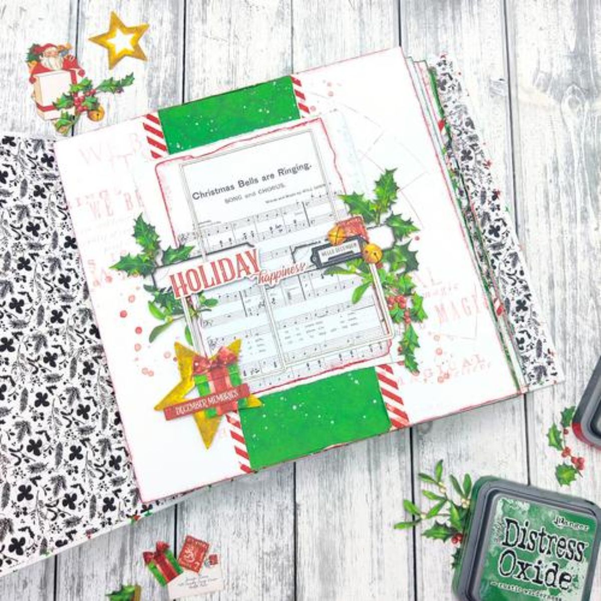 Christmas Spectacular Big Picture Album Kit / Kit para Armar Álbum Completo 8&quot; Navideño Albumes 49 and Market