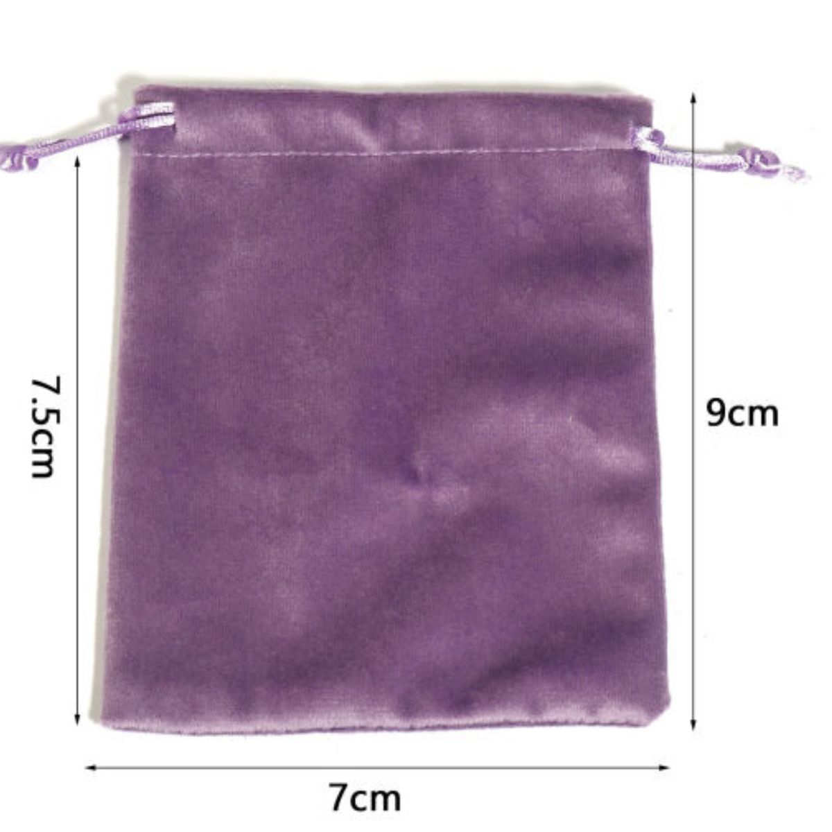 2 Bolsitas de Terciopelo Lila Bolsas Hobbees