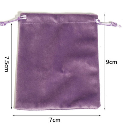 2 Bolsitas de Terciopelo Lila Bolsas Hobbees