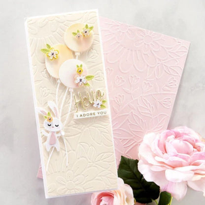 Garden Path Embossing Folder / Folder Grabadeo Camino Floral Ed. Especial Folders de Grabado Spellbinders