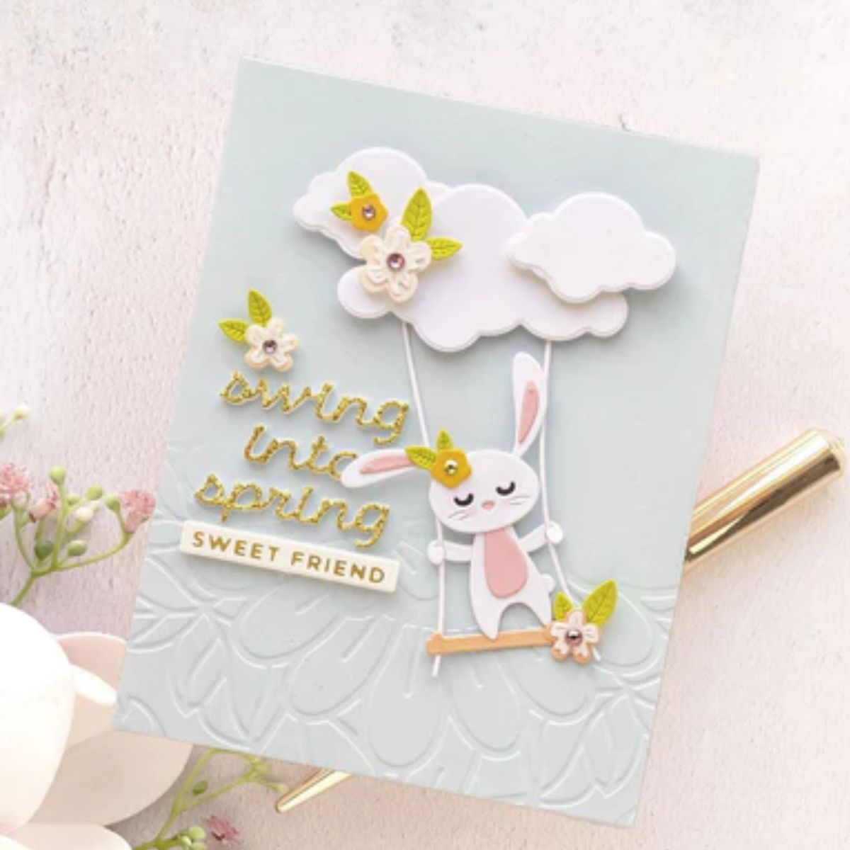 Garden Path Embossing Folder / Folder Grabadeo Camino Floral Ed. Especial Folders de Grabado Spellbinders