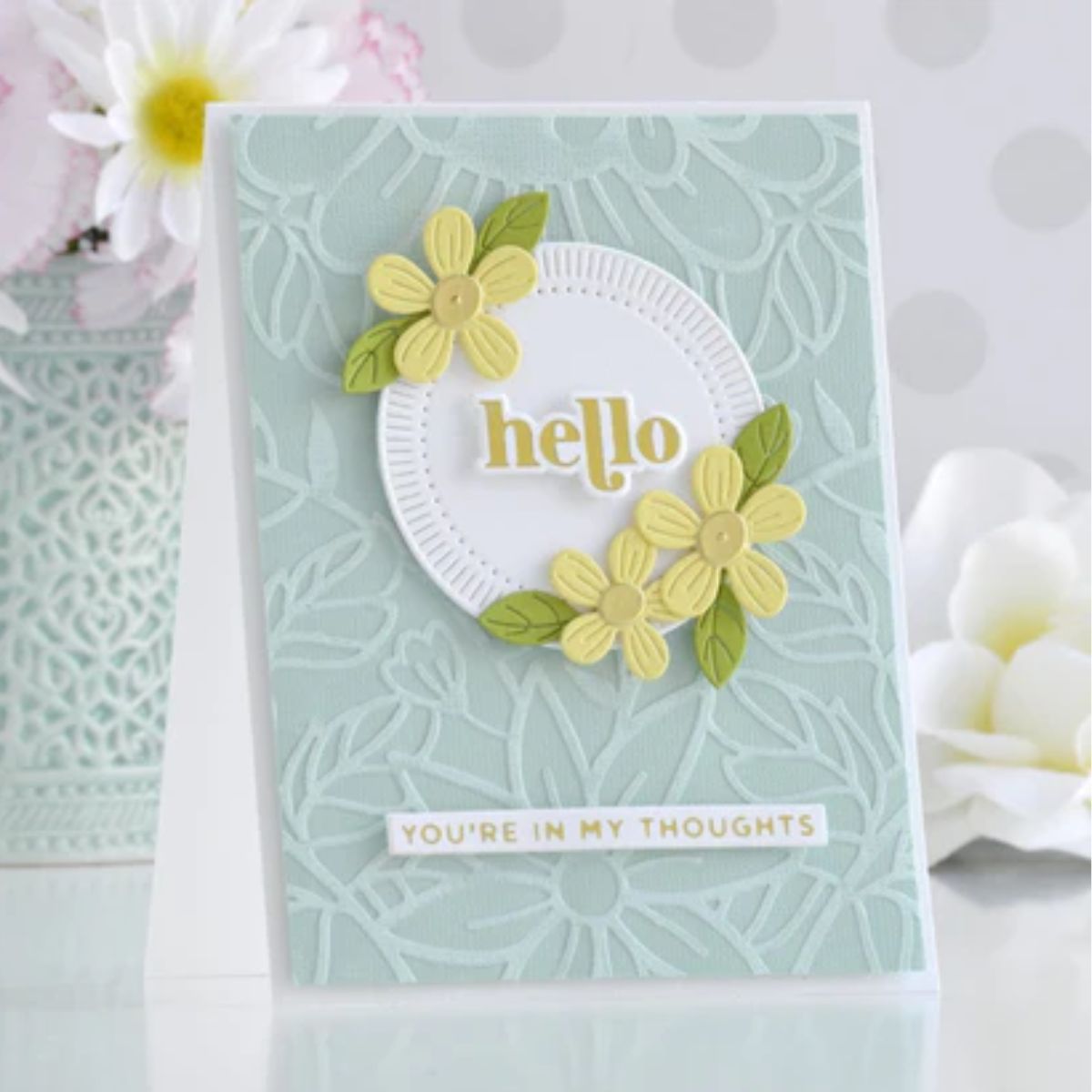 Garden Path Embossing Folder / Folder Grabadeo Camino Floral Ed. Especial Folders de Grabado Spellbinders