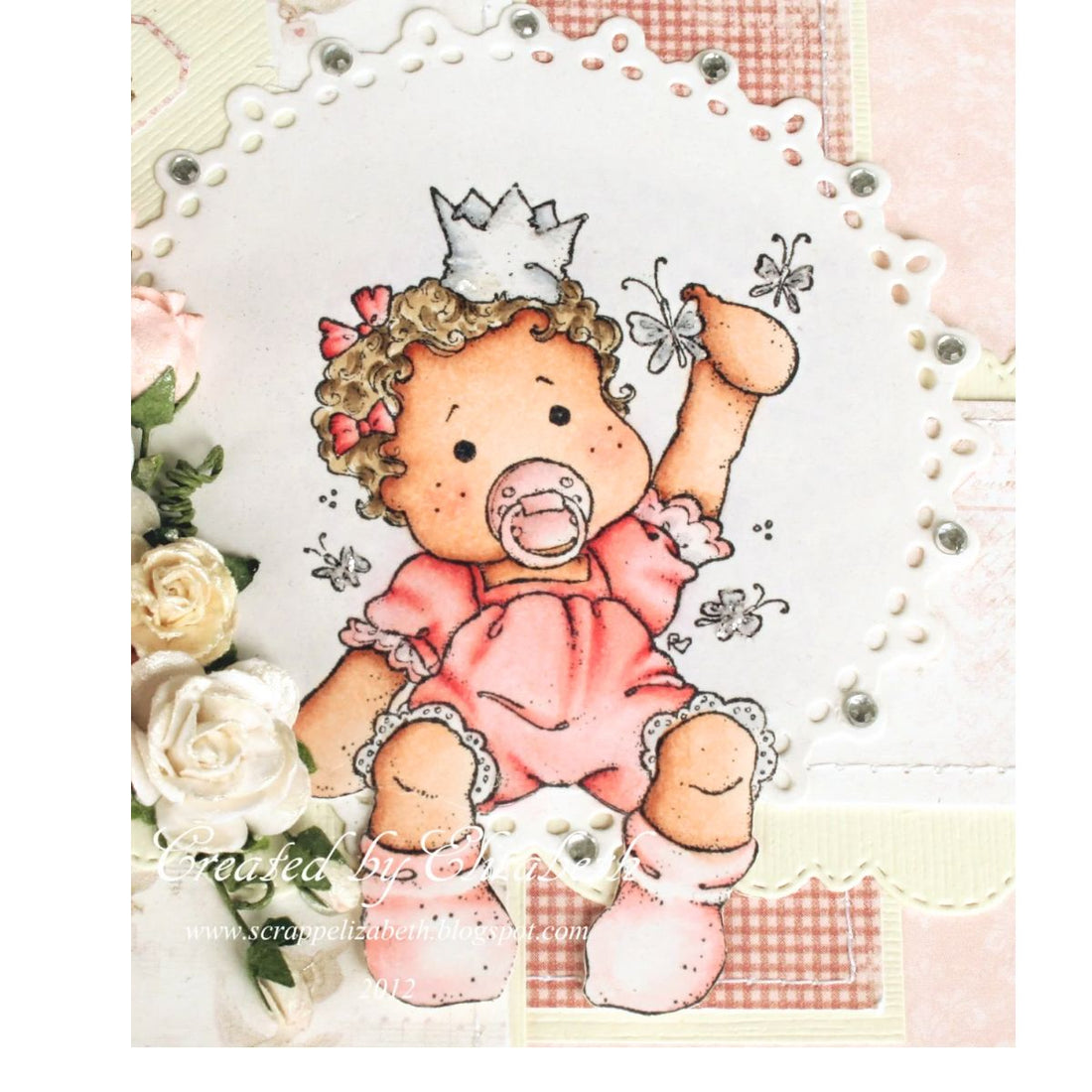 Stamp Cling Baby Tilda/ Sello Cling Tilda Bebe 4002-1 Sellos Magnolia