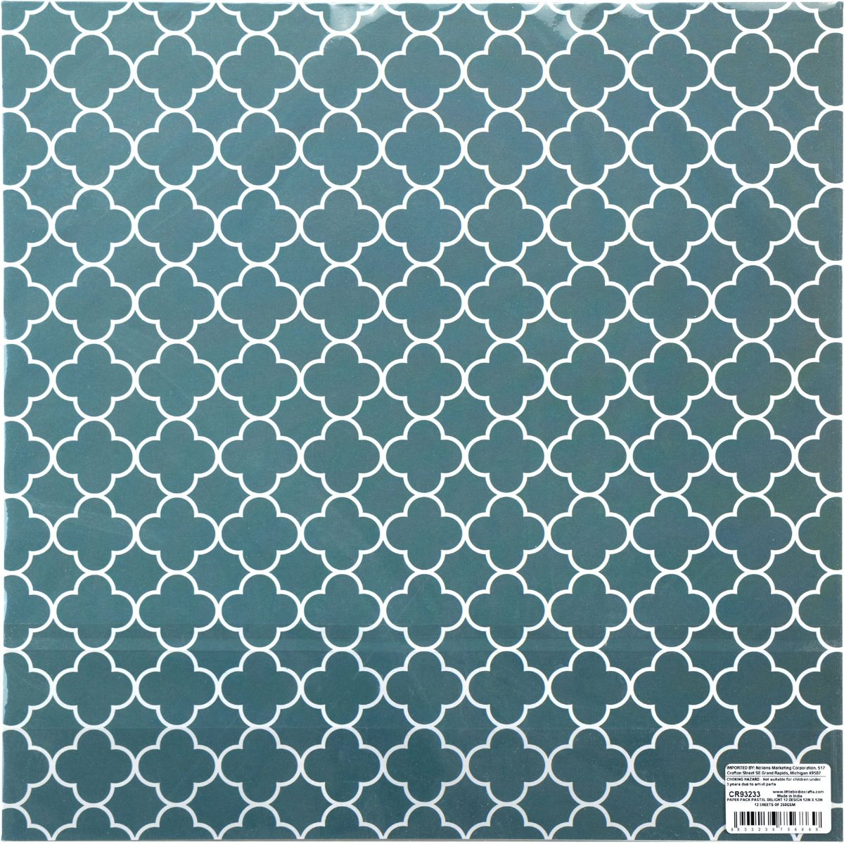 Pastel Delight Cardstock Pack 12" / Paquete de 12 Hojas de Cartulina Delicia Pastel Descontinuado Little Birdie