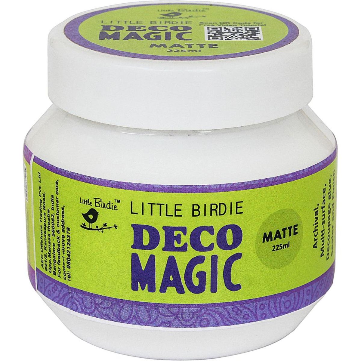 Matte Deco Magic Glue / Pegamento Sellador Mate Adhesivos / Pegamentos Little Birdie