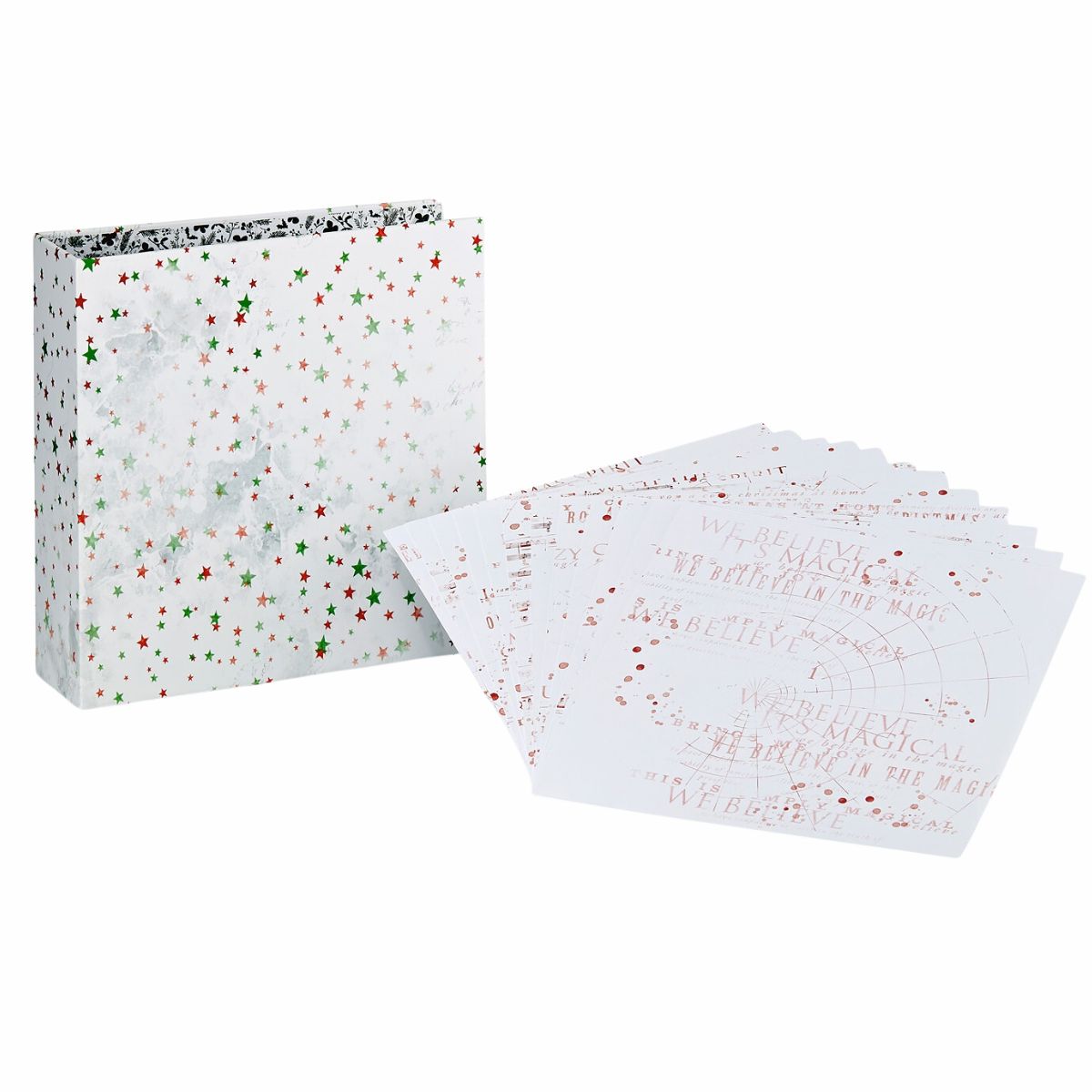 Christmas Spectacular Big Picture Album Kit / Kit para Armar Álbum Completo 8&quot; Navideño Albumes 49 and Market