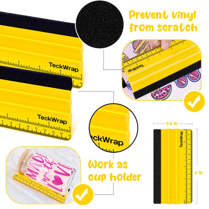 Squeegee  / Espátula Para Pegar Vinil Herramientas Teckwrap