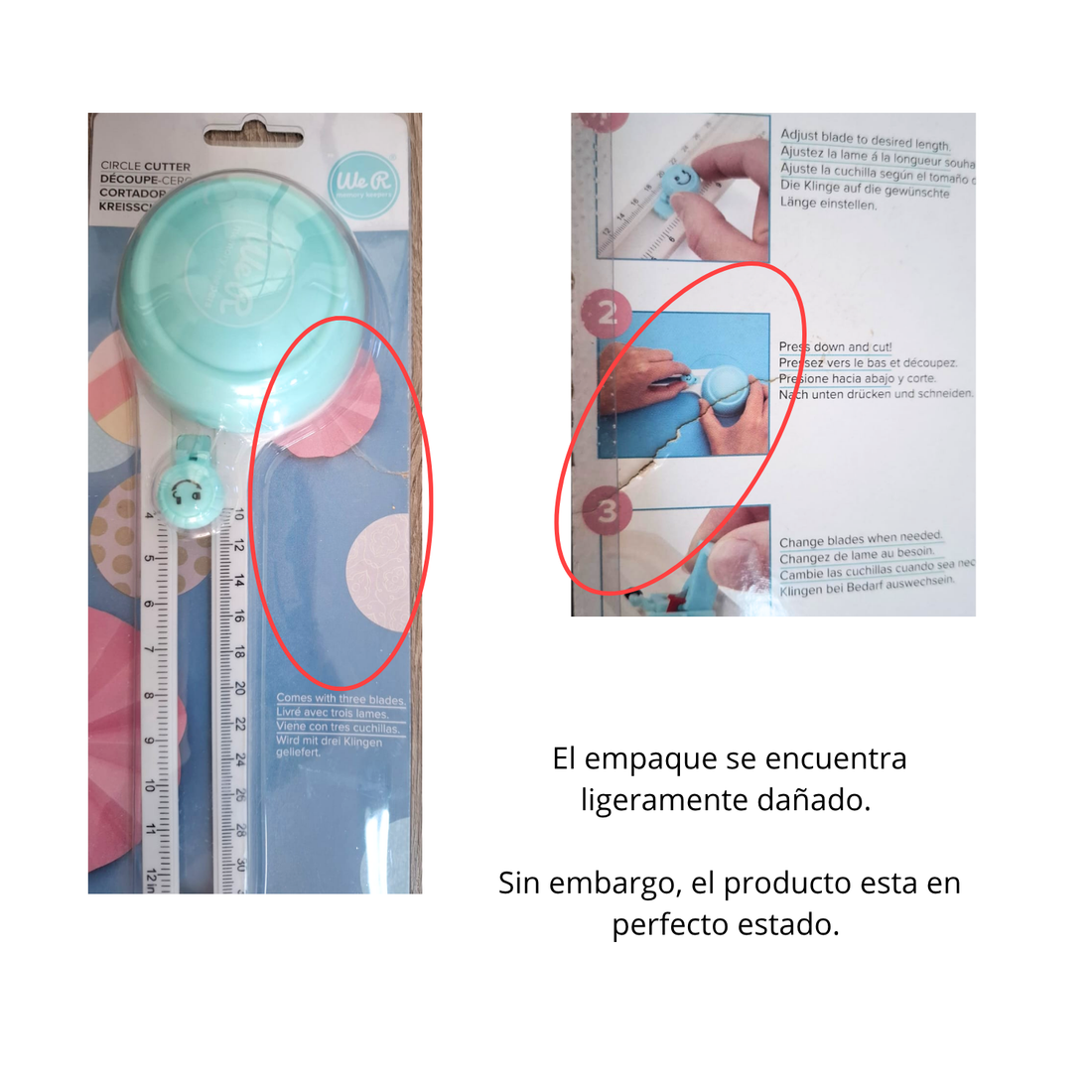 EA Circle Cutter / Cortador de Círculos Herramientas We R Memory Keepers