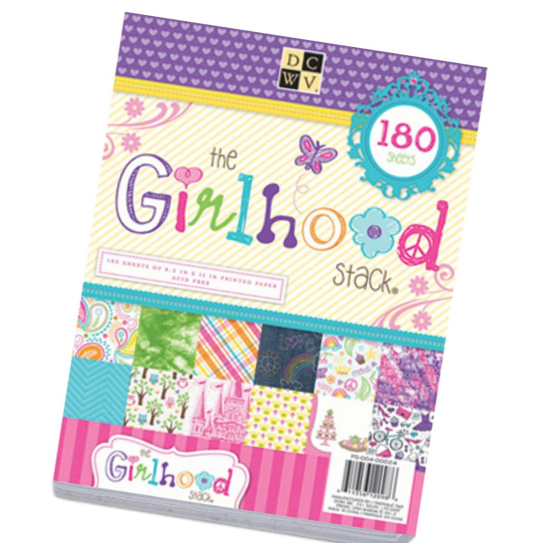 The Girl Hood Stack / Block de Papel 180 Hojas ideal para Chavas Papel DCWV
