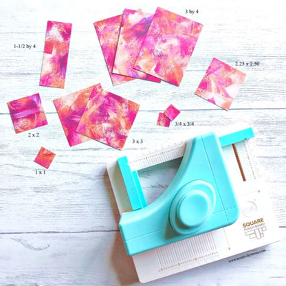 Square Punch Board / Tabla para Hacer Cuadros y Rectángulos Herramientas We R Memory Keepers