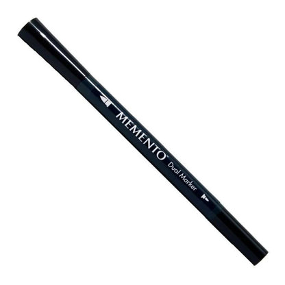 Memento Dual-tip Marker Tuxedo Black / Marcador Doble Punta Negro Marcadores &amp; Plumones TSUKINEKO