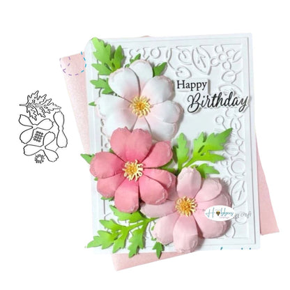 Suaje de Flor en Capas 