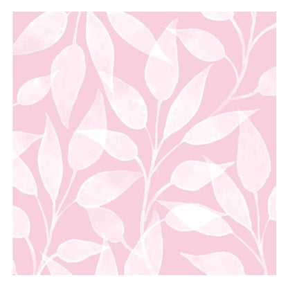 Servilleta de Papel Scandic Leaves Rosé 
