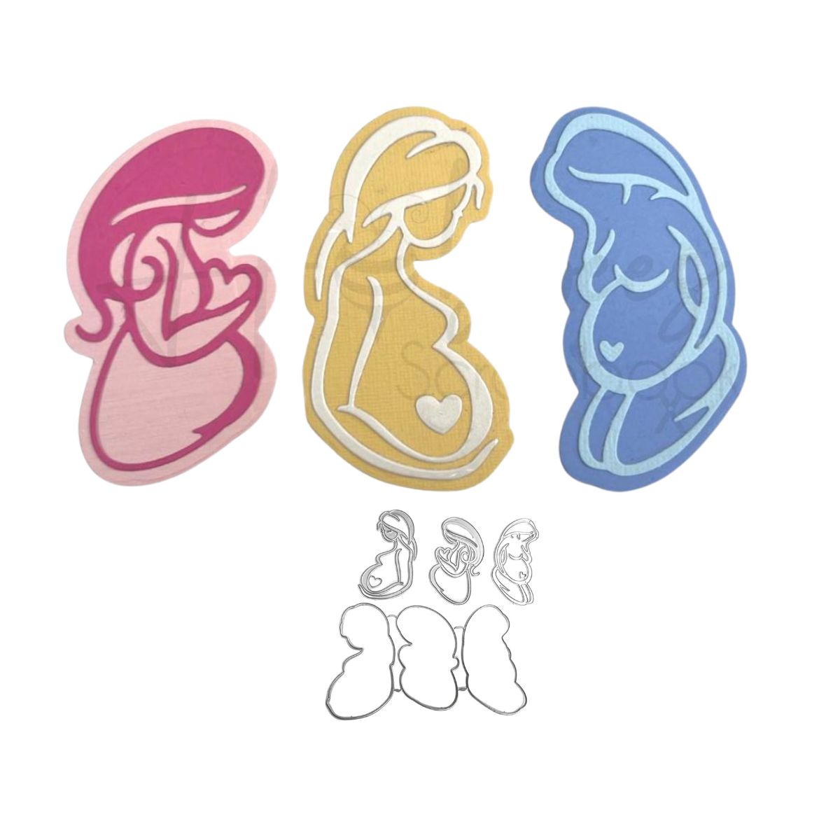 Suajes de Corte de Embarazadas Dados de Corte / Suajes / Troqueles Hobbees