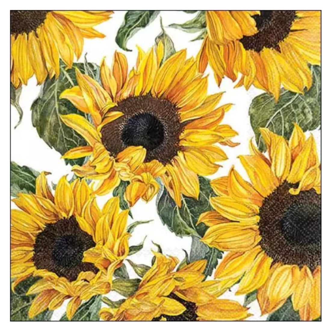 Servilleta de Papel Sunflowers Blossoming 