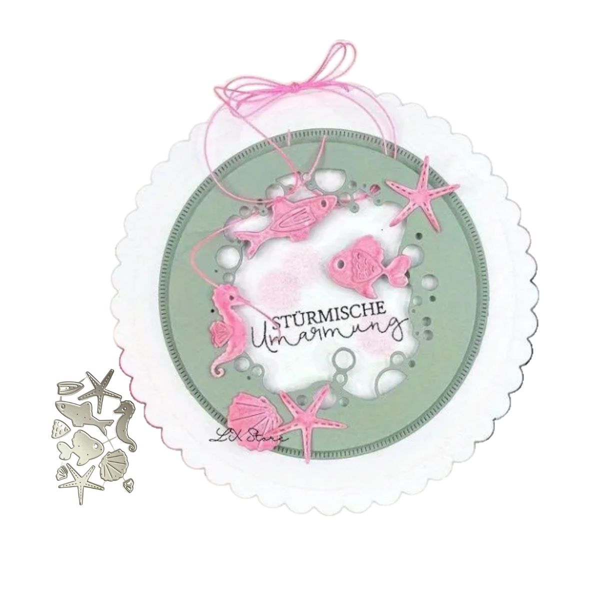 Suajes de Vida Marina Dados de Corte / Suajes / Troqueles Hobbees