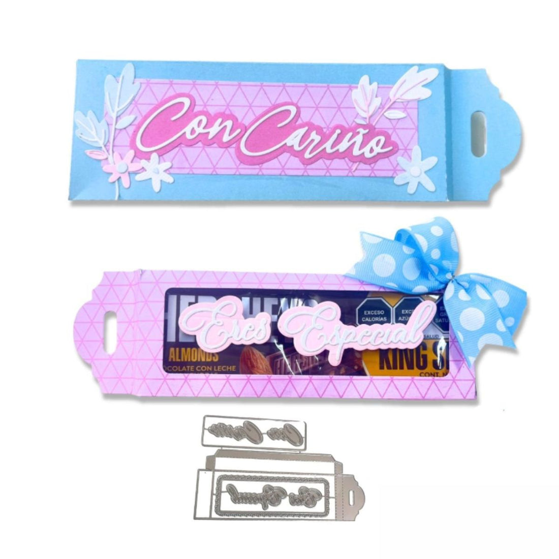 Suaje de Cajitas para Chocolate Dados de Corte / Suajes / Troqueles Hobbees