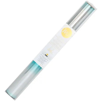 Minc Reactive Foil Teal silver Ombre / Rollo de Papel Metalizado Aqua Plata Foil Heidi Swapp
