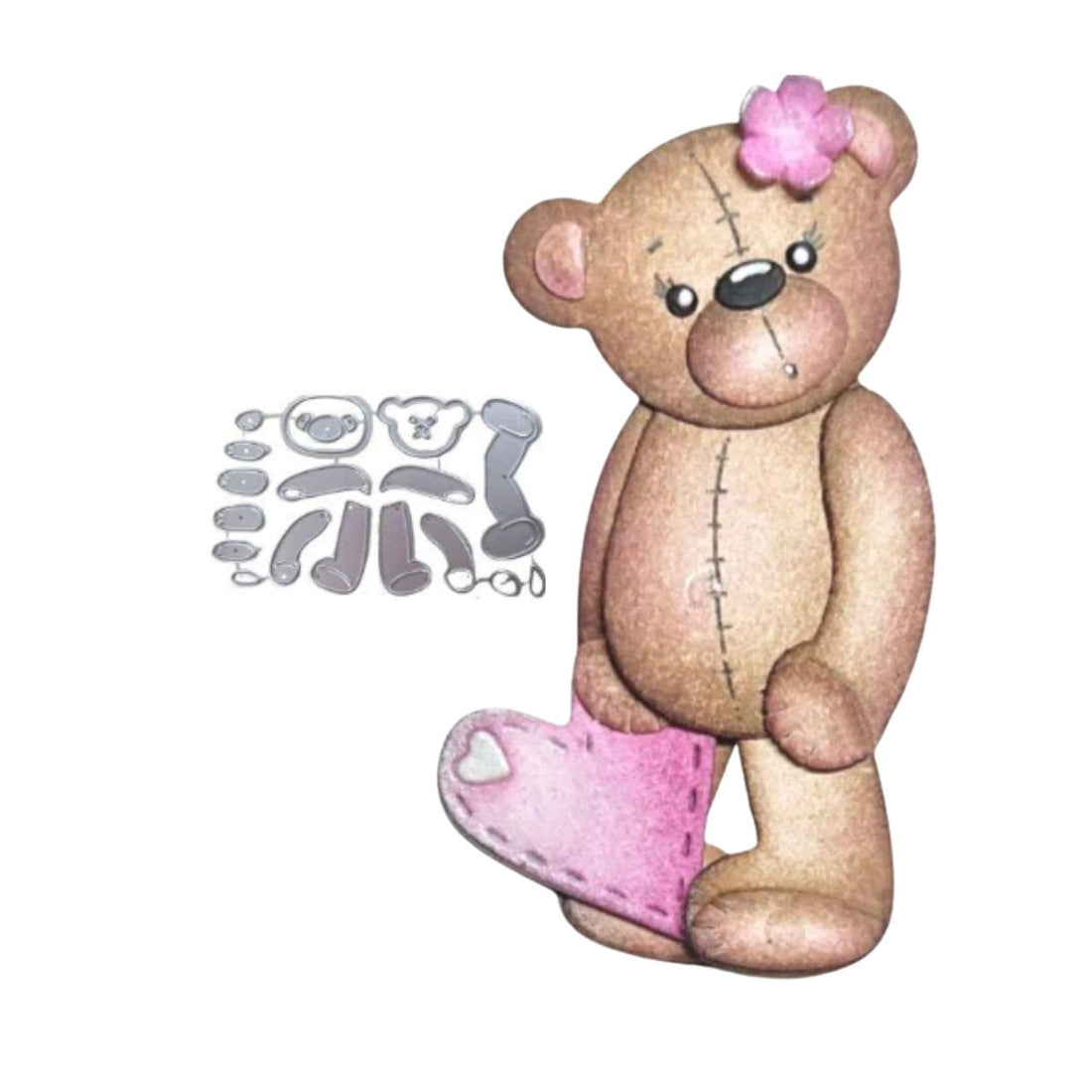 Suaje de Osito Dados de Corte / Suajes / Troqueles Hobbees