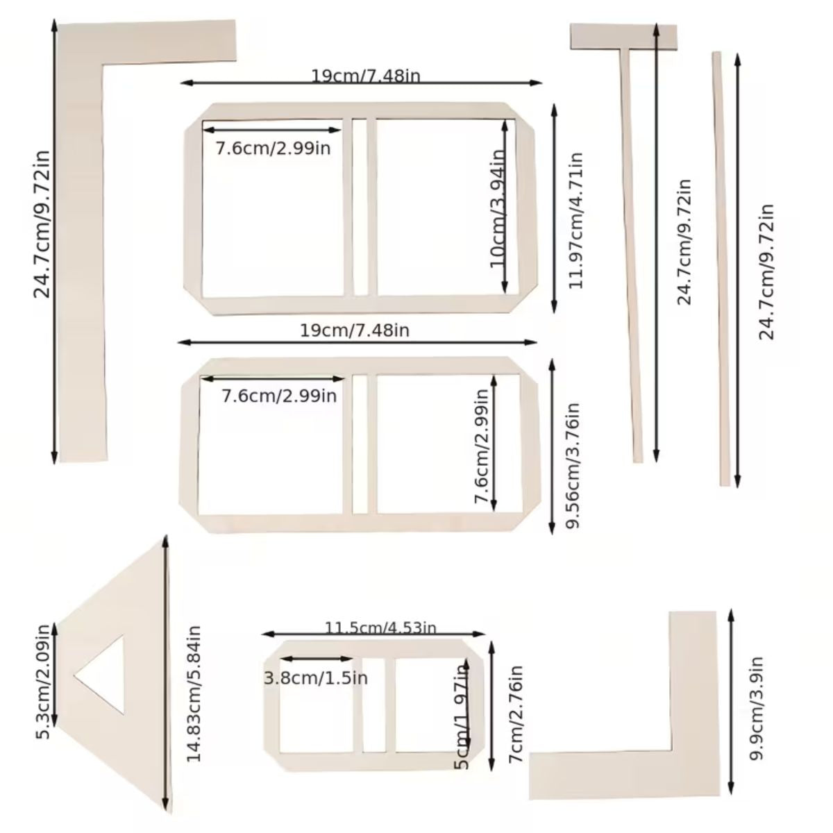 Kit de Encuadernación de Madera Encuadernacion Hobbees