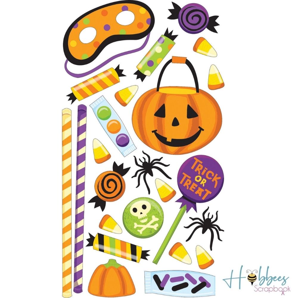 Halloween Sweets Stickers / Estampas de Calabazas Stickers Sticko