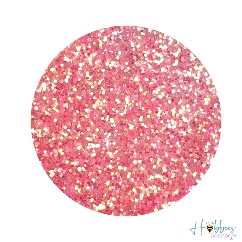 Spin It Fine Glitter Bubble Gum / Diamantina Fina Color Rosa