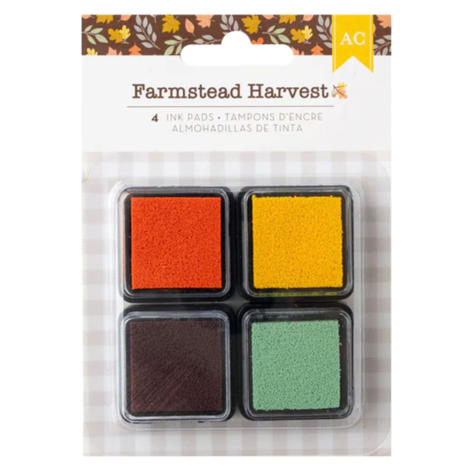 Farmstead Harvest Ink Pads / Almohadillas para Tinta Colores Otoño Tintas American Crafts