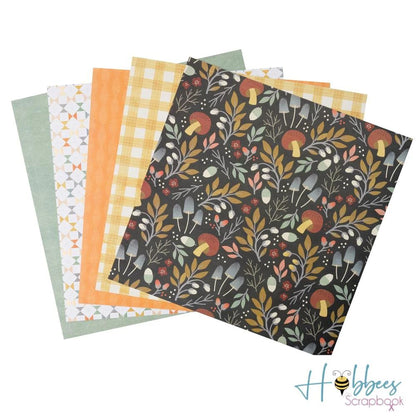 Farmstead Harvest Pad Paper Pad 12 x 12&quot; / Block de Papel Cosecha Otoñal Papel American Crafts