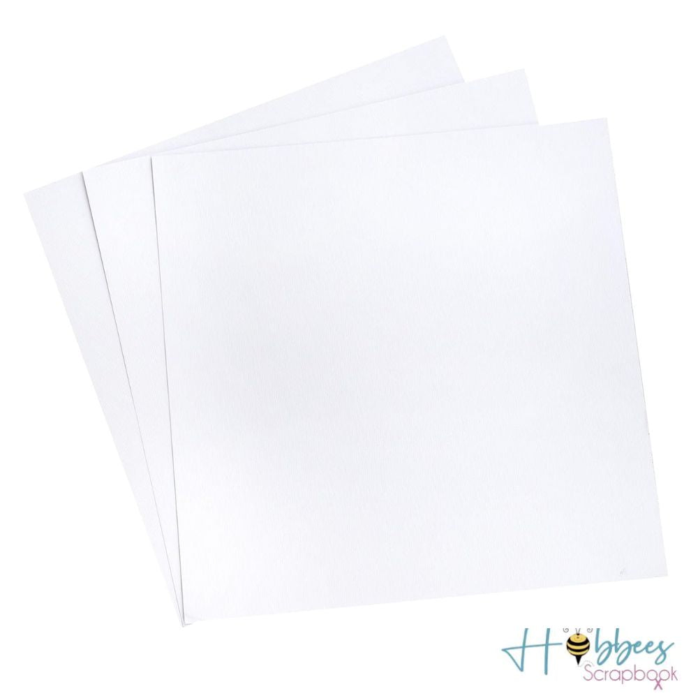 White Cardstock Pack/ Paquete de Cartulina Blanco