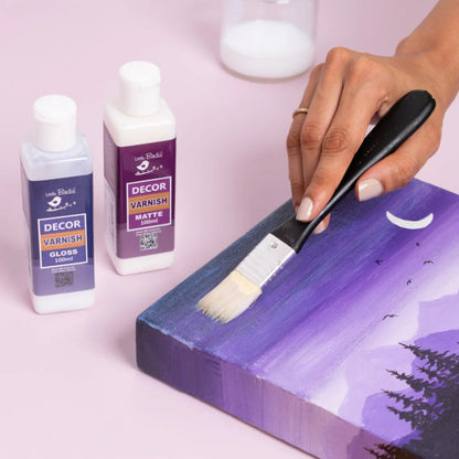 Little Birdie Decor Varnish Glossy / Barniz Brillante Pastas Texturizadoras y Medios Mixtos Little Birdie