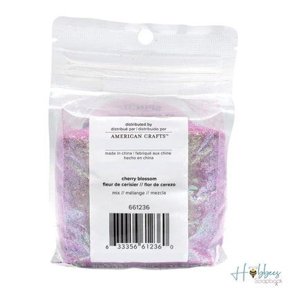 Spin It Glitter Mix Cherry Blossom / Mezcla de Diamantina Flor de Cerezo Adornos / Embellishments We R Memory Keepers