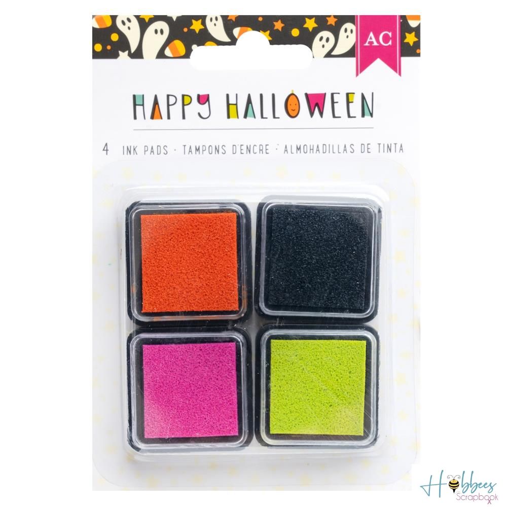 Happy Halloween Ink Pads / Almohadillas para Tinta Happy Halloween Tintas American Crafts