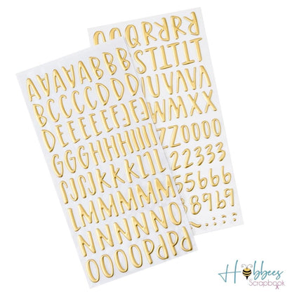 Farmstead Harvest Thickers Stickers Stickers / Estampas De Abecedario Stickers American Crafts