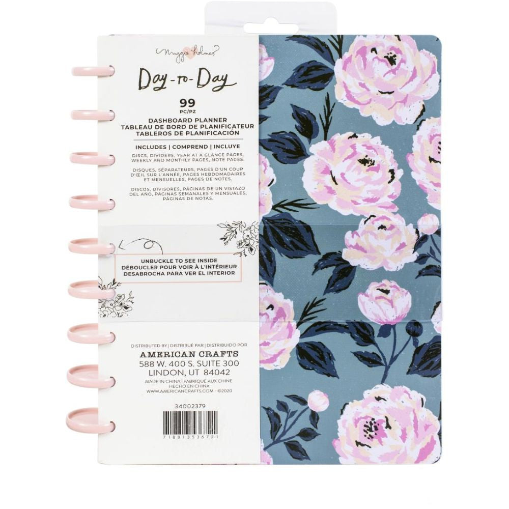 Day to Day Undated Dashboard Planner / Tableros de Planificación Sin Fechas Agendas y Journals Maggie Holmes