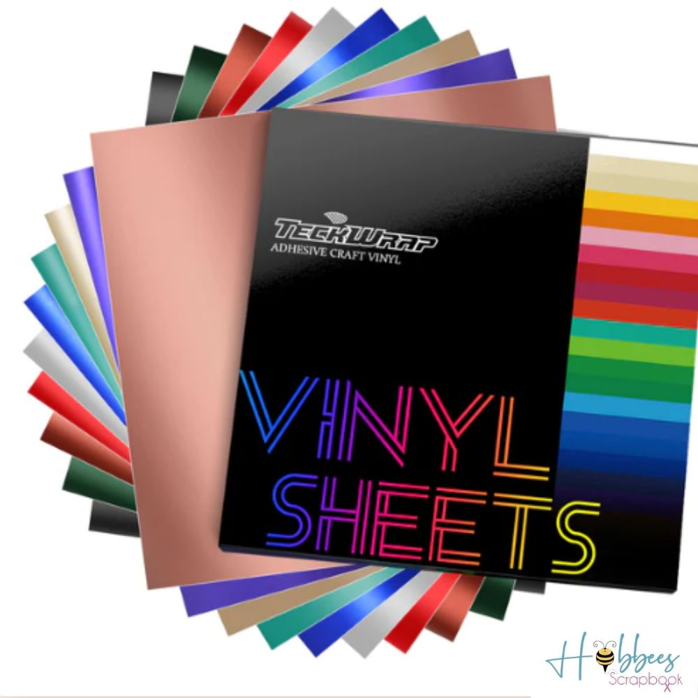 Satin Chrome Vinyl Sheets Pack / 10 Hojas De Vinil Cromado Satinado